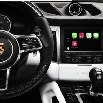 PORSCHE Apple CarPlay